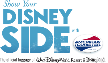 Show your Disney Side with American Tourister, the official luggage of Walt Disney World Resort and Disneyland